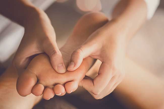 Fussreflexzonenmassage